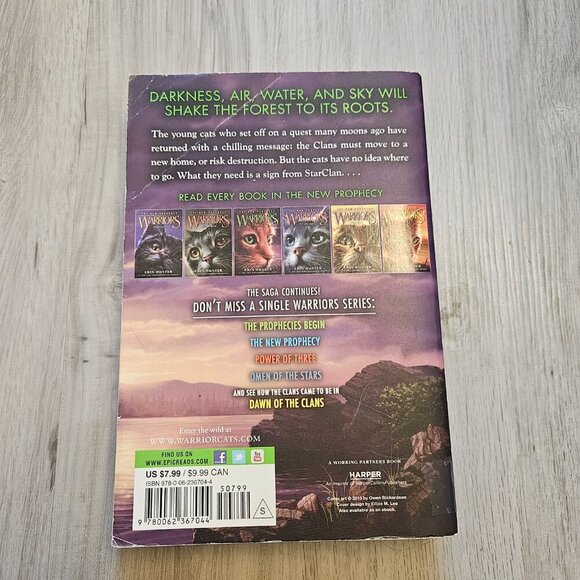 Warriors: Dawn (Warriors: The New Prophecy Series #3) Paperback Book - Picture 2 of 2